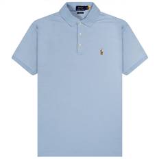 Slim fit soft touch polo shirt' Polo Ralph Lauren Custom Slim Fit Soft Touch Estate Blue