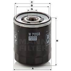 Filtri MANN-FILTER W 7058 M20x1.5 Con Arretramento 2008 Station Wagon 206 Hatchback