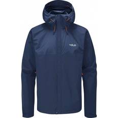 Abbigliamento Rab Men's Downpour Eco Waterproof Jacket - Deep Ink