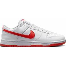 Nike Dunk Low Retro M - White/Picante Red