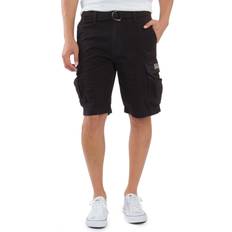 Survivor Men's Belted Cargo Shorts - Black