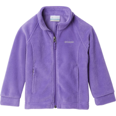 Girls - Purple Fleece Garments Columbia Girl's Toddler Benton Springs Fleece Jacket - Grape Gum