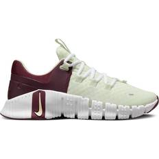 Green - Women Gym & Training Shoes Nike Free Metcon 5 W - Sea Glass/Burgundy Crush/White