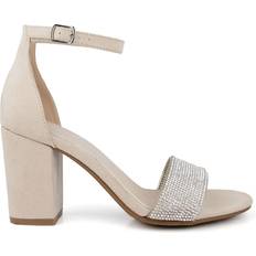 Nude heel sandals Sugar Machelene - Nude