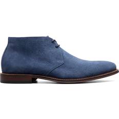 Blue - Men Chukka Boots Stacy Adams Martfield Men's Navy Boot