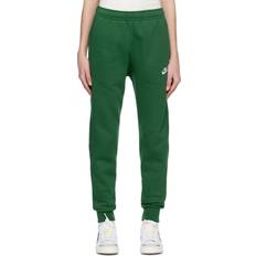 Nike White Trousers Nike Mens Club Fleece Sweatpants Joggers - Green