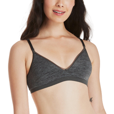 Hanes Women's Comfy Support Convertible T-Shirt Bra - Gravel Grey Heather