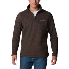 Columbia Men's Great Hart Mountain III Half Zip - Cordovan Heather