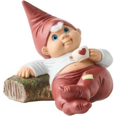 Alvin nisse Klarborg Store Alvin Christmas Stamp Fund Red Dekorationsfigur 10cm