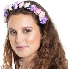 Folat Diadem with Flowers & Ribbons