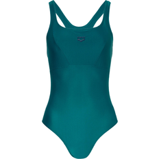 Trajes de baño Arena Pro Back Pool Solid Swimsuit - Deep Teal