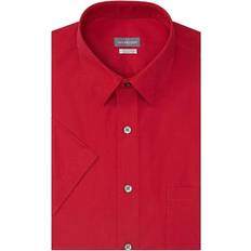 Van Heusen Men's Short Sleeve Dress Shirt - Flame