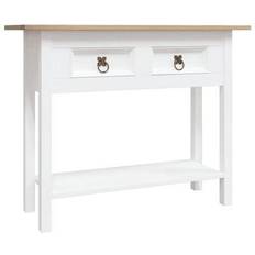 vidaXL Mexican Pine Table Console 34.5x93cm