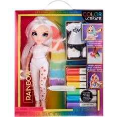 Rainbow High Color & Create Fashion DIY Doll with Blue Eyes