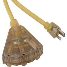 Yellow Electrical Cables Bayco sl-741l extension cord, yellow