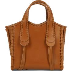 Chloé Small Mony tote bag Brown Size OneSize 100% Calf-skin leather