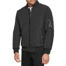 Outerwear Calvin Klein Men's Flight Jacket, Ultra Black