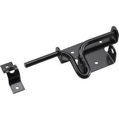 Black Child Safety Richelieu 303-v black 6-11/16"l single sided sliding gate latch