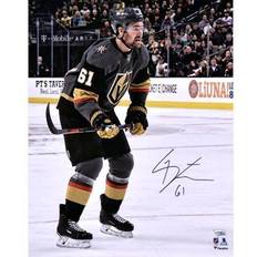 Mark Stone Vegas Golden Knights Autographed x Black Jersey Skating Photograph