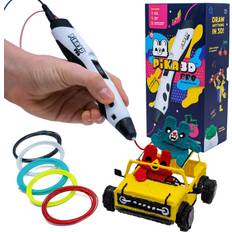 3D-Printers 3doodler Pika3d pro 3d printing pen includes 3d pen, 5 colors of pla filament refill