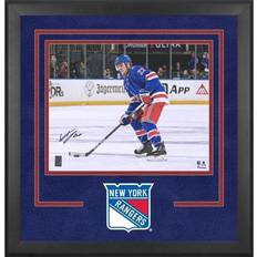 Fanatics Authentic "Adam Fox New York Rangers Autographed Deluxe Framed 16" x 20" Blue with Puck Photograph"