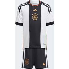 Soccer Soccer Uniform Sets Adidas 2022-23 Germany Home Mini Kit White-Black, Y2XS