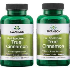 Swanson Ægte Kanel Fuldspektrum 120 Kapsler 120 stk