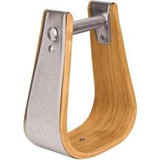 Brown Stirrups Weaver Wooden Deep Roper Stirrups