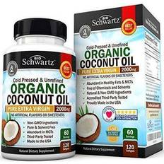 Vitamins & Supplements BioSchwartz Organic Coconut Oil 120 Softgels