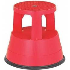 Ladders Core Distribution Stable Step Stool, Red Red