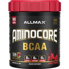 Enhance Muscle Function Amino Acids Allmax Nutrition Aminocore BCAA, Variationer Fruit Punch