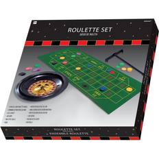 Jeux de Société Amscan Casino Roulette Set Roulette Wheel Chips and Felt Party Game Decorations