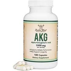 Weight Control & Detox Double Wood Supplements AKG Alpha Ketoglutaric Acid 1,000mg Per