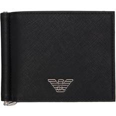 Emporio Armani Foldbar Pung Med Foring - Sort