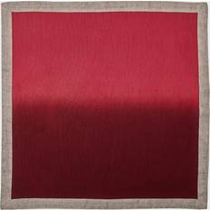 Red Cloth Napkins KIM SEYBERT Dip Dye Cloth Napkin Red (50.8x50.8)