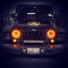 Vehicle Lights Oracle Lighting Switchback LED Halo Headlights 5769-123