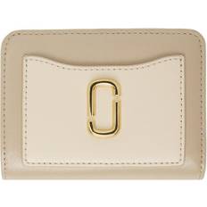 Marc Jacobs Läderplånbok Snapshot - Beige