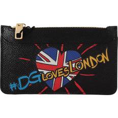 Dolce & Gabbana Sort Læder Pung