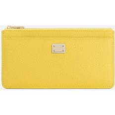 Yellow Card Cases Dolce & Gabbana Wallets and Small Leather Goods - Large Dauphine calfskin card