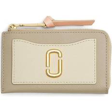 Beige Wallets Marc Jacobs Beige 'The J Top Zip Multi' Wallet Khaki