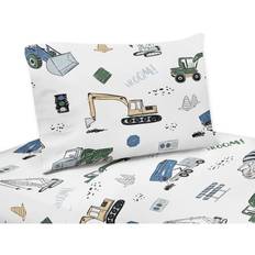 Black Bed Set Sweet Jojo Designs Construction Truck Twin