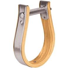 Brown Stirrups Weaver Wooden Oxbow Stirrups