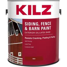 Paint Kilz KILZ Siding Fence and Barn Exterior Red