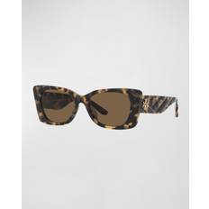TY7189U Asian Fit Sunglasses Tortoiseshell - Dark