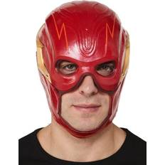 Rot Voll abdeckende Masken Rubies DC Comics The Flash Latex Helmet/Mask for Adults Superhero Masks Purple/Red