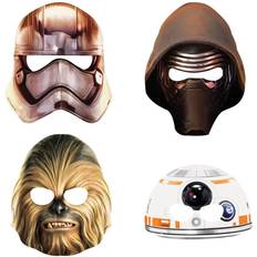 Film & TV Facemasks Unique Star Wars Party Masks 8-Count