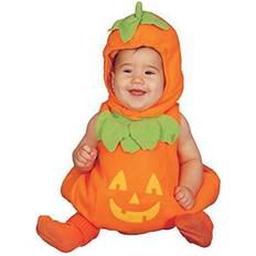 Dress Up America Baby Pumpkin Costume – Halloween Jack-O-Lantern