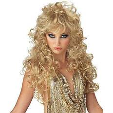 Braun Langhaarperücken California Costumes Women's Blonde Seduction Wig Yellow