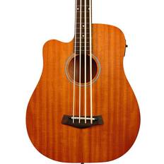 Left handed guitar Gold Tone 25" Scale Left-Handed Fretless Acoustic-Electric Microbass Natural