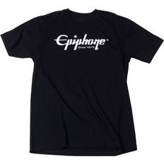 Epiphone White Acoustic Guitars Epiphone Logo T-Shirt Large Black